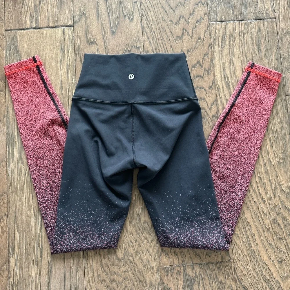 Lululemon Wunder Under High-Rise Tight Ombre Speckle Full-On Luon 28”